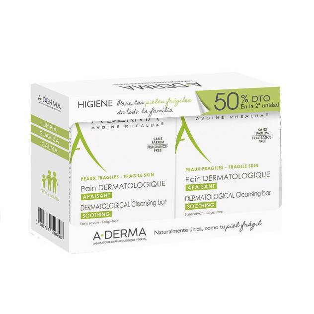 DERMOPAN pastilla duo 2 x 100 gr