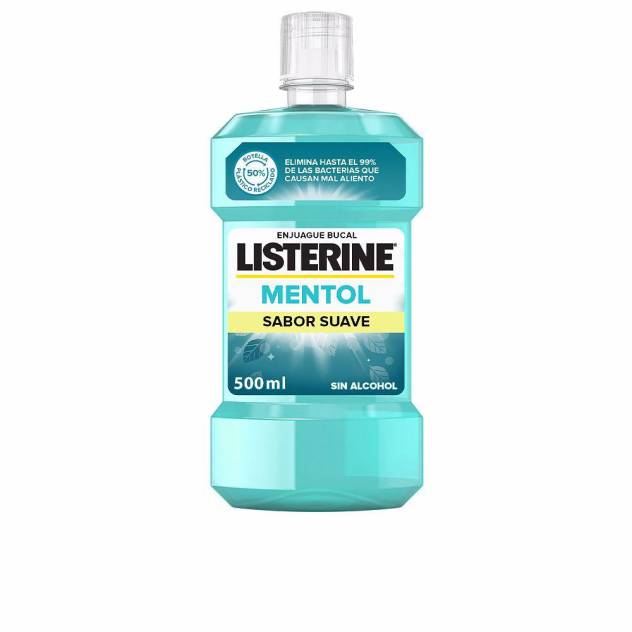 MENTOL SUAVE 0% alcohol enjuague bucal 500 ml MENTOL SUAVE 0% alcohol enjuague bucal 500 ml