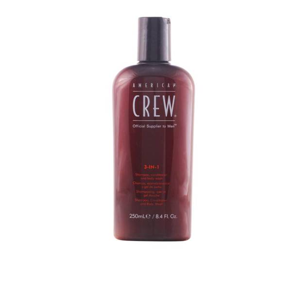 CREW 3 IN 1 shampoo, conditioner & body wash 250 ml CREW 3 IN 1 shampoo, conditioner & body wash 250 ml
