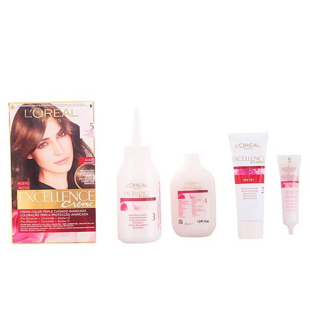 EXCELLENCE Creme tinte #5-castaño claro 192 ml