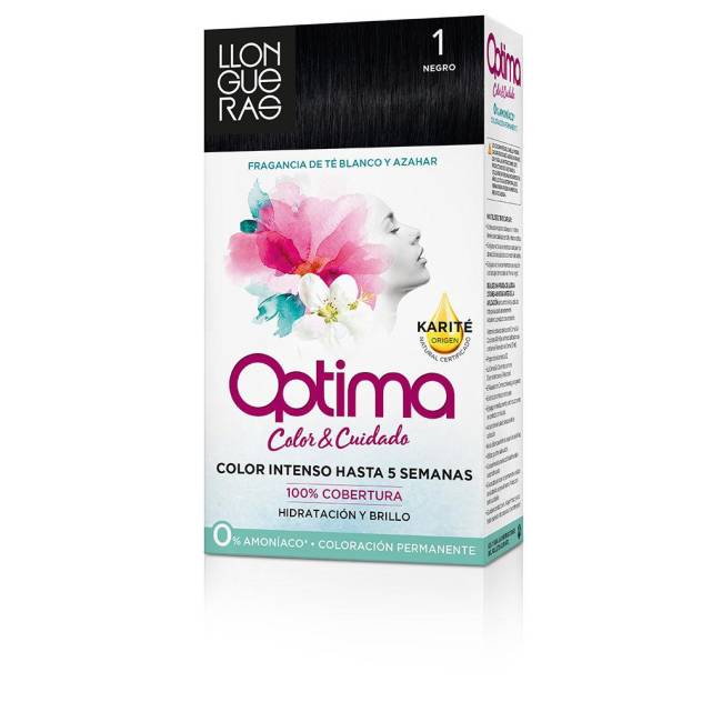 OPTIMA hair colour #1-black 1 u