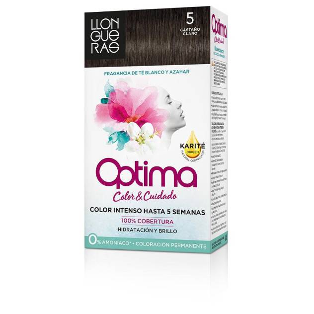 OPTIMA hair colour #5-light brown 1 u