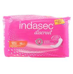 DISCREET compresa incontinencia maxi 15 u