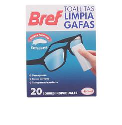 BREF toallitas limpiagafas 20 u