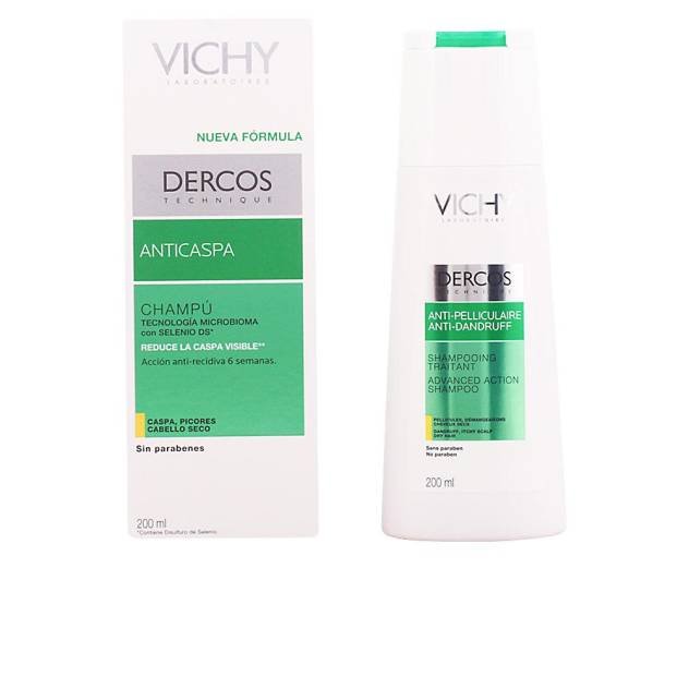 DERCOS champú anticaspa cabellos secos 200 ml