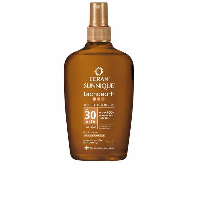 ECRAN SUNNIQUE BRONCEA+ aceite vapo SPF30 200 ml