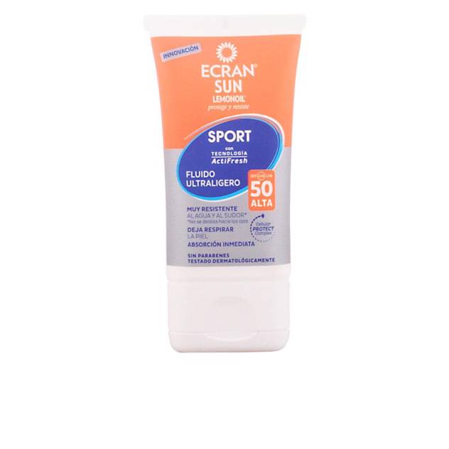 ECRAN SUNNIQUE SPORT fluido facial SPF50 40 ml