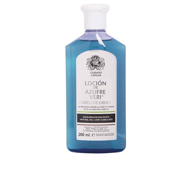 AZUFRE VERI loción equilibrante cabello gris 200 ml