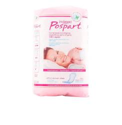 POSPART compresas tocológicas 100% algodón 12 u
