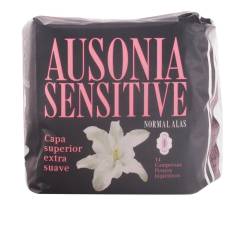 AUSONIA SENSITIVE compresas normal alas 14 u