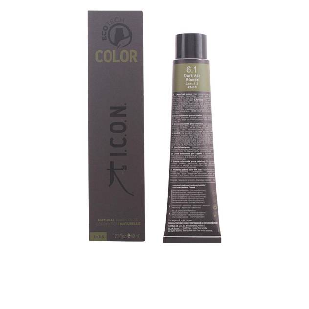 ECOTECH COLOR natural color #6.1 dark ash blonde