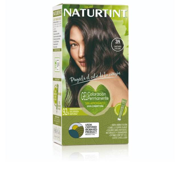 NATURTINT tinte sin amoniaco #3N-Castaño Oscuro 170 ml