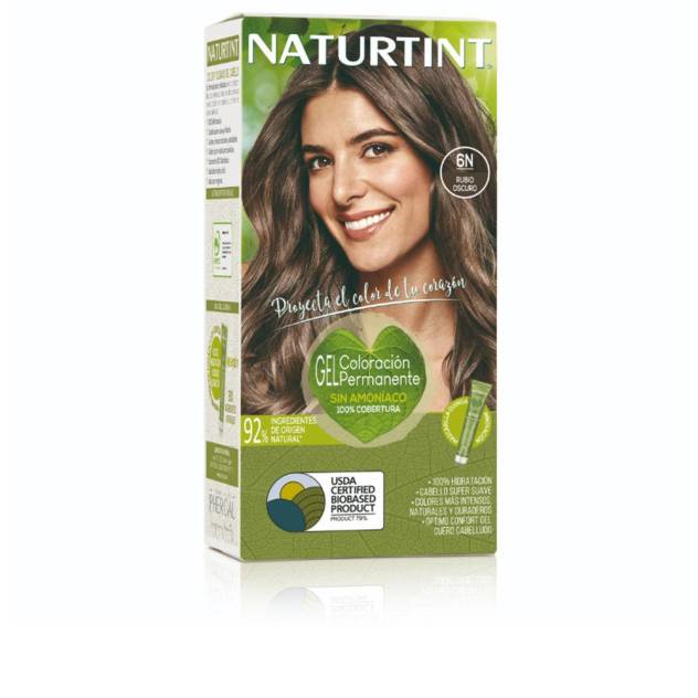 NATURTINT tinte sin amoniaco #6N-Rubio Oscuro 170 ml