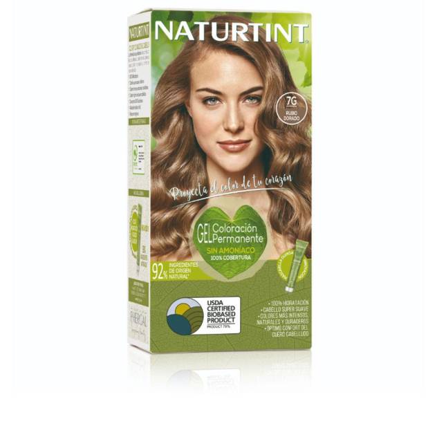 NATURTINT tinte sin amoniaco #7G-Rubio Dorado 170 ml