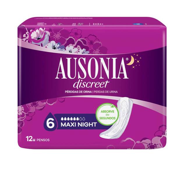 DISCREET compresas incontinencia maxi 12 u DISCREET compresas incontinencia maxi 12 u