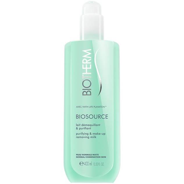 BIOSOURCE purifiying & make-up removing milk 400 ml