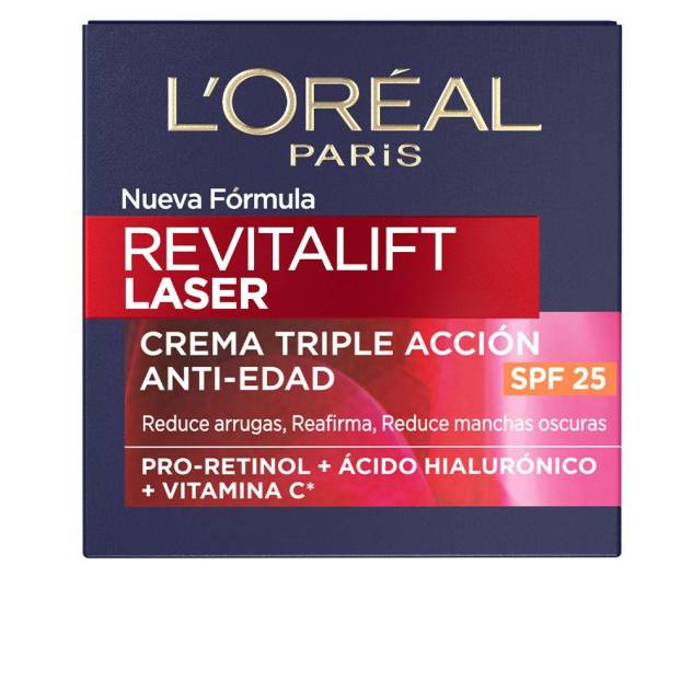 REVITALIFT LASER crema triple acción antiedad SPF25 50 ml