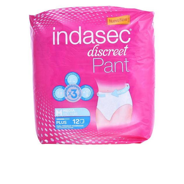 PANT PLUS talla mediana 12 u