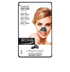 DETOX CHARCOAL BLACK nose strips 5 u