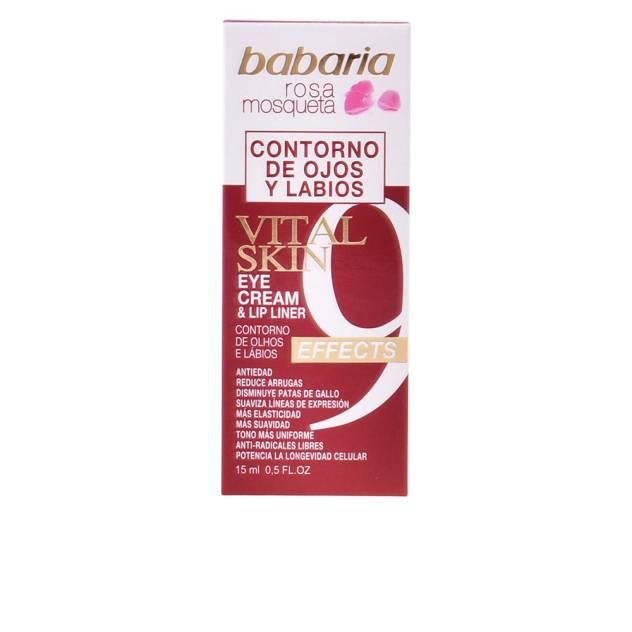 ROSA MOSQUETA VITAL SKIN 9 contorno de ojos 15 ml ROSA MOSQUETA VITAL SKIN 9 contorno de ojos 15 ml