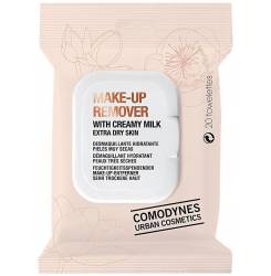 MAKE-UP REMOVER with creamy milk extra dry skin 20 uds