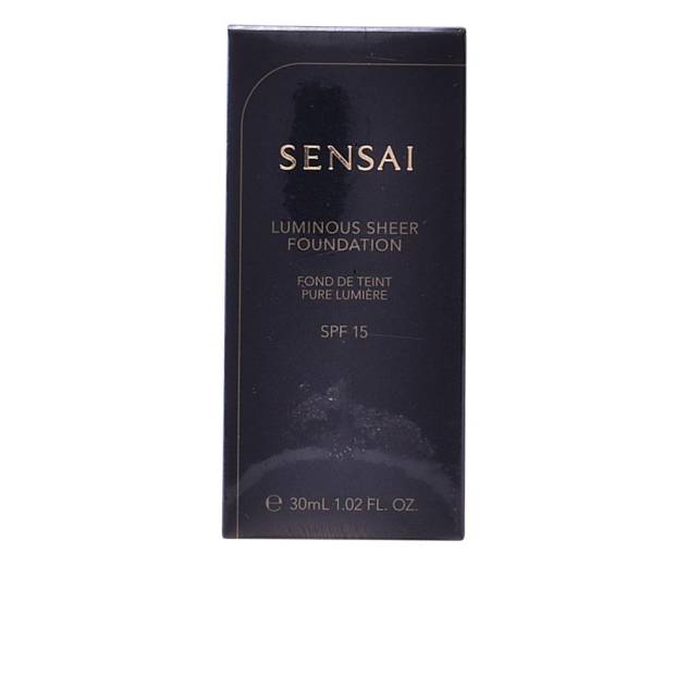 SENSAI luminous sheer foundation SPF15 #204,5-warm beig 30 ml