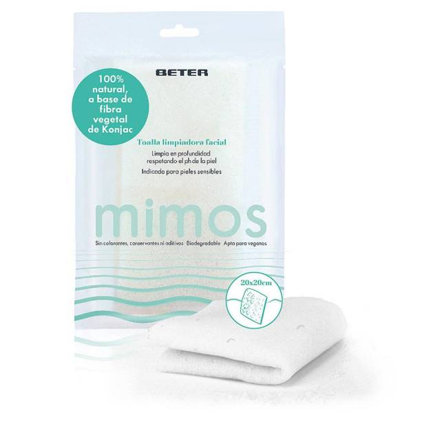 KONJAC TOALLA limpiadora facial-Mimos 1 u