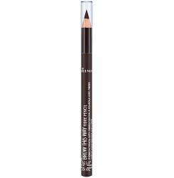 BROW THIS WAY fibre pencil #003 -dark brown