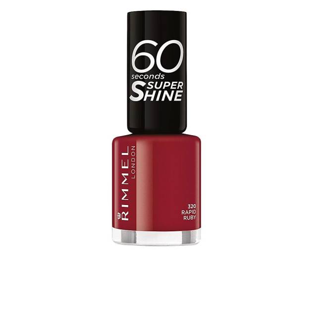 60 SECONDS SUPER SHINE esmalte de uñas #320-rapid ruby 8 ml