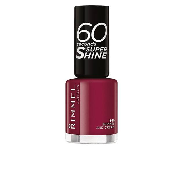 60 SECONDS SUPER SHINE esmalte de uñas #340-berries and cream 8 ml