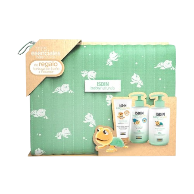 Set pentru ingrijirea bebelusilor ISDIN BABYNATURALS 5 buc