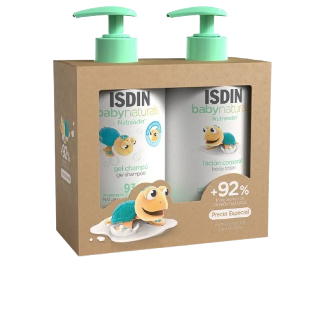 Set pentru ingrijirea bebelusilor ISDIN BABYNATURALS 2 buc